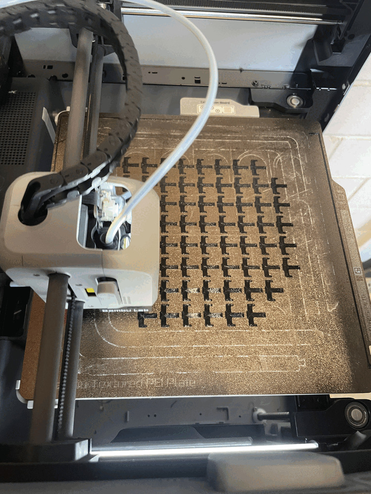 Posts being 3d-printed